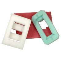 Ploy Ethylene foam designs and end caps